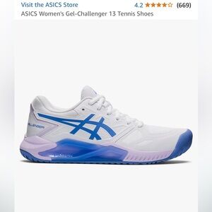 Asics women’s gel challenger tennis or pickleball shoes 10.5
